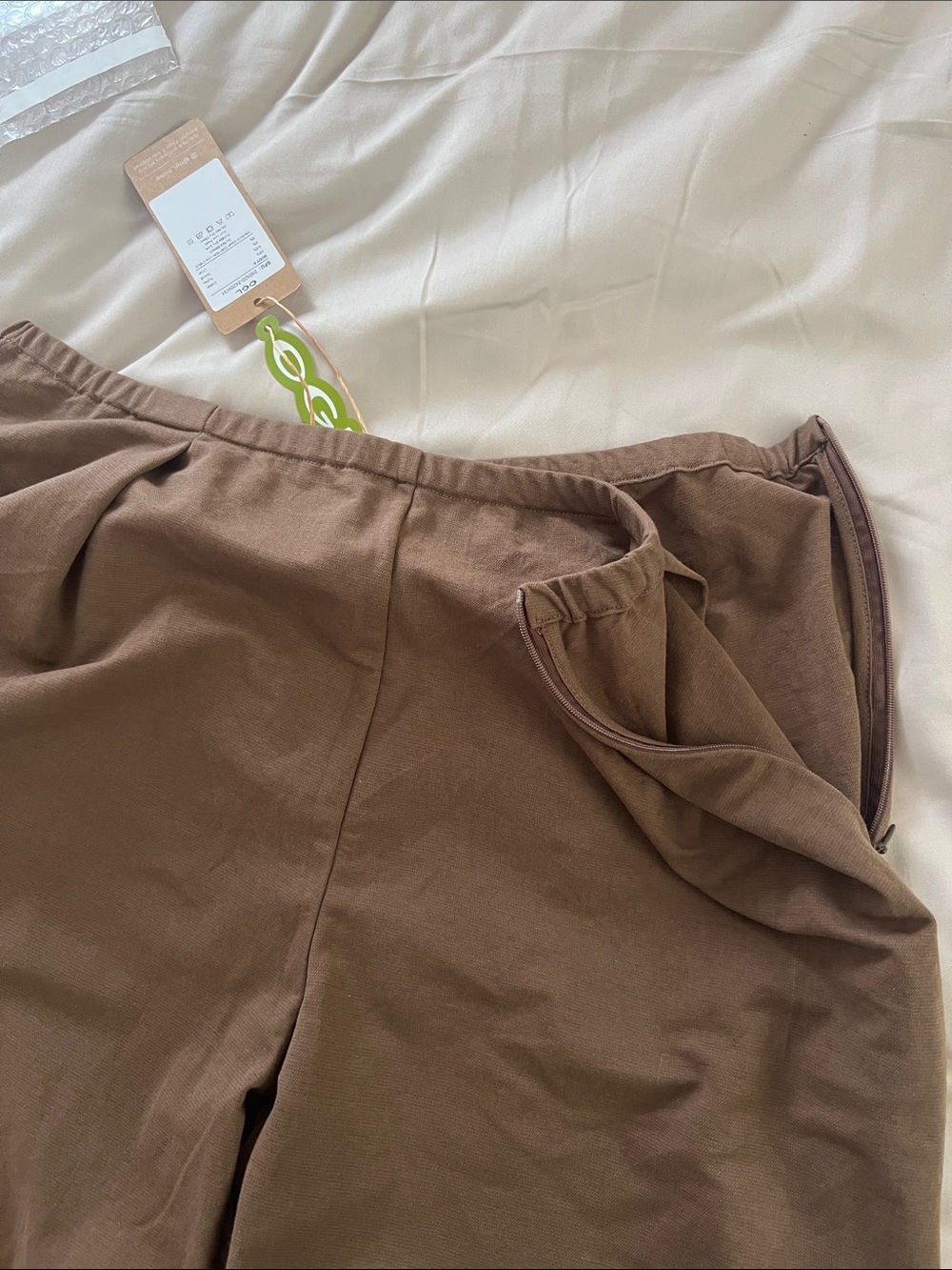 OGL Brown Straight-Leg Chinos - Picture 5 of 9